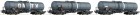 67010 Roco Set of 3 tank cars GATX